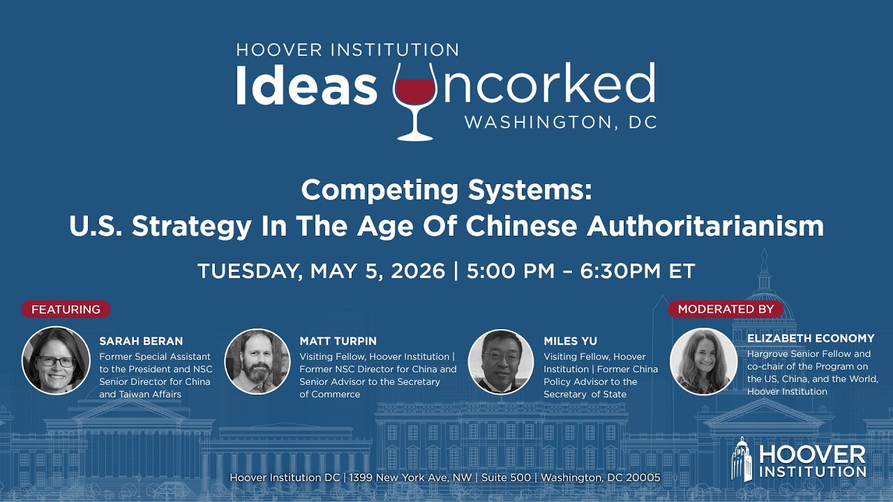 Competing Systems: US Strategy In The Age Of Chinese Authoritarianism
