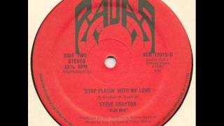 Steve Drayton - Stop Playin' With My Love (Dub Mix)
