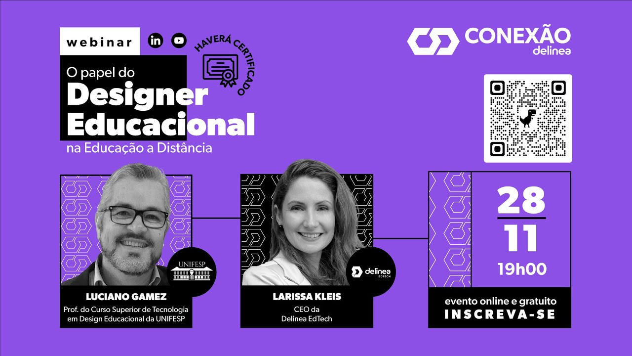 [WEBINAR] O papel do Designer Educacional na EaD