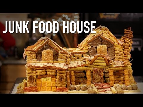 DIY JUNK FOOD HOUSE
