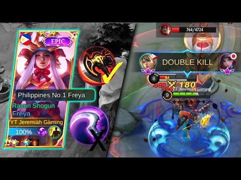 NEW BUILD!!! | BROKEN BUILD | TOP GLOBAL FREYA | FREYA BEST BUILD 2021 | MUST WATCH | MLBB✓