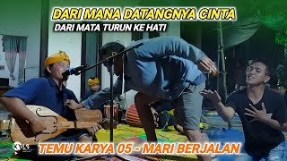 Download lagu Cilokaq Temu karya 05 - Mari berjalan ( Dari mana datangnya cinta dari mata turun ke hati ) mp3 Download lagu Cilokaq Temu karya 05 - Mari berjalan ( Dari mana datangnya cinta dari mata turun ke hati ) mp3