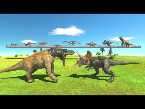 Dinosaurs Mutants Fight- Animal Revolt Battle Simulator
