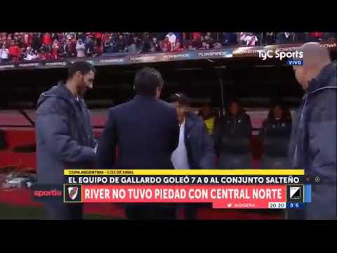 RIVER 7-0 CENTRAL NORTE ( COPA ARGENTINA 2018 /32 AVOS DE FINAL)