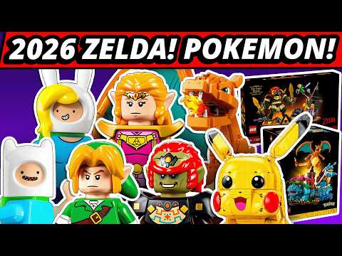 LEGO NEWS! 2026 Zelda Final Battle! Pokémon Reveal! $30M+ in 1 Day?! Adventure Time! Smart Play!