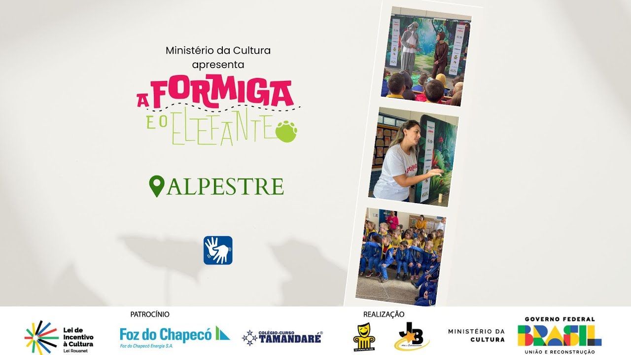 A FORMIGA E O ELEFANTE em Alpestre, RS