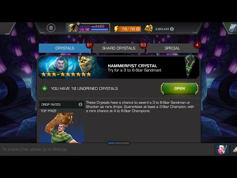 Early Access Bundle 10 Hammerfist Crystals