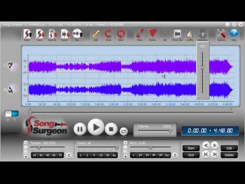 Song Surgeon 3 and Vocal Reduction