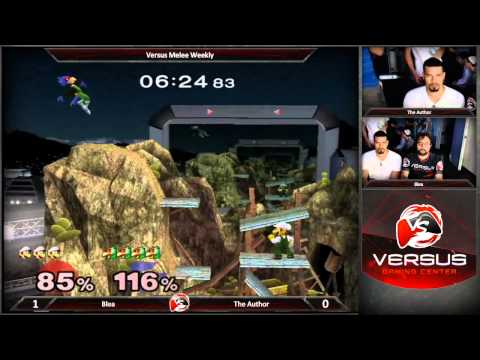 7/12/15 Versus Weekly Melee - TGL|VS|BleaGelo (Luigi) vs The Author (Falco)