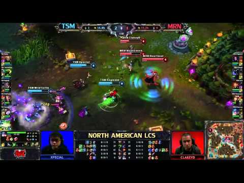 Team Solo Mid (TSM) vs Team MRN (MRN) - LCS 2013 NA Spring W6D1