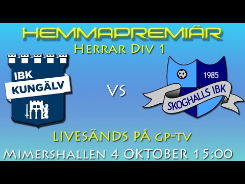IBK Kungälv vs Skoghalls IBK Herrar Div.1