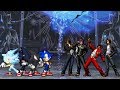 KOF Mugen Sonic Team VS Kyo Team