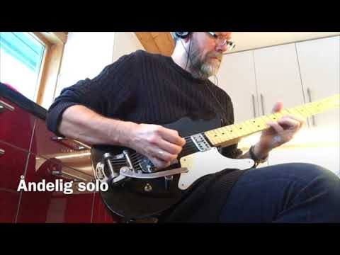 Gitarsoloen på "Ånden i lampen" av Konglemennene