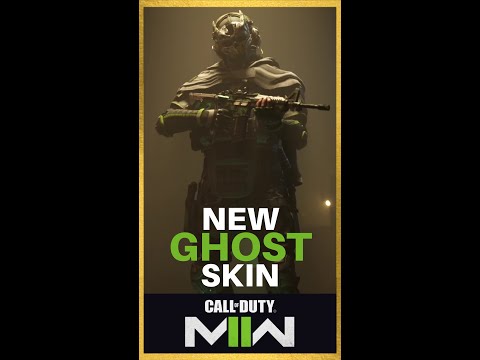 GHOST Gets a NEW Mask | NEW Ghost Skin MW2 | #shorts
