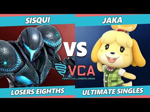VCA 2021 Top 8 - sisqui (Dark Samus) Vs. Jaka (Isabelle) SSBU Ultimate Tournament