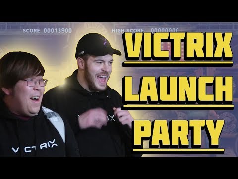 Victrix Launch Party Vlog!!