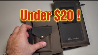 Best Notebook Wallet Under $20!
