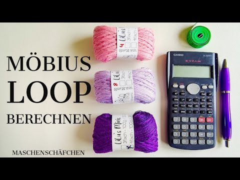 Möbius Loop berechnen / Möbius stricken / Maschenschäfchen