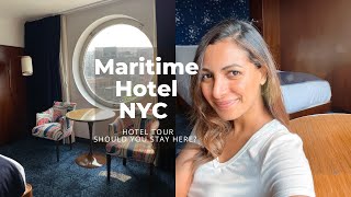 Hotel Tour MARITIME New York City | Where to Stay in the Big Apple