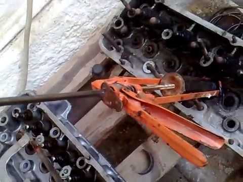 comment demonter guide de soupape