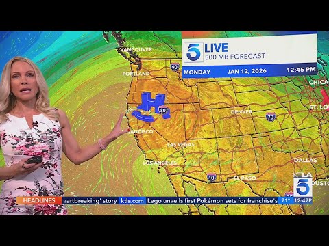 Santa Ana winds, warm temps in store for Southern California