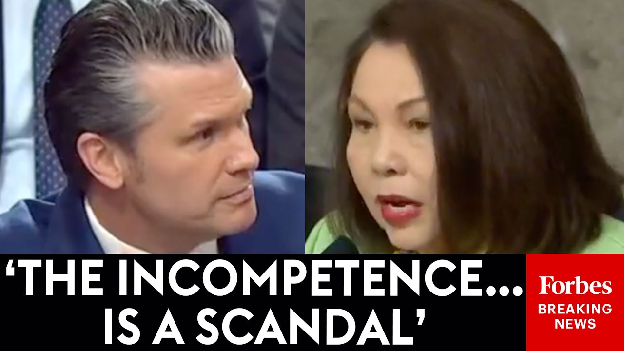Video | Tammy Duckworth Accuses Hegseth Of 'Misdirection' On Iran War To His Face