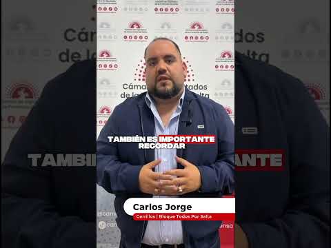 Solicitan fortalecer la seguridad en municipios del departamento Cerrillos. Dip. Carlos Jorge