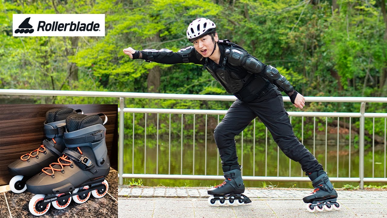 疾風！初ローラーブレード！でも困難多し…