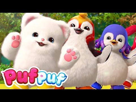 ☀️ Înviorarea de dimineață - Cântece cu dans pentru copii Puf Puf