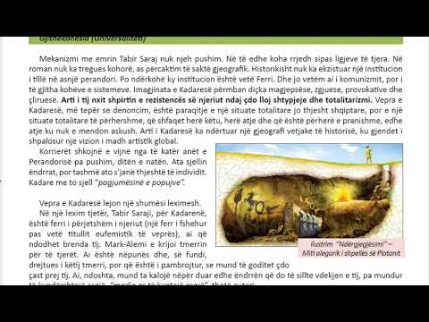 Letersia Berthame 12 Mesimi 10 2 Analizë romani Pallati i ëndrrave