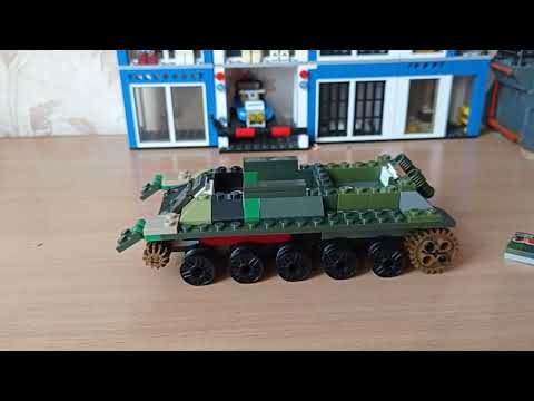 инструкция по зборке лего танка Т-34 - 85