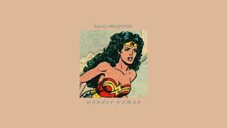 kacey musgraves - wonder woman (slowed + reverb)