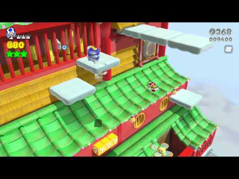 Super Mario 3D World (Switch) 10-5 Speedrun - Time: 36 (Former WR)