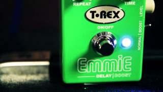 Video thumbnail for T-Rex Emmie Delay Boost Effects Pedal Demo by Guitar Center