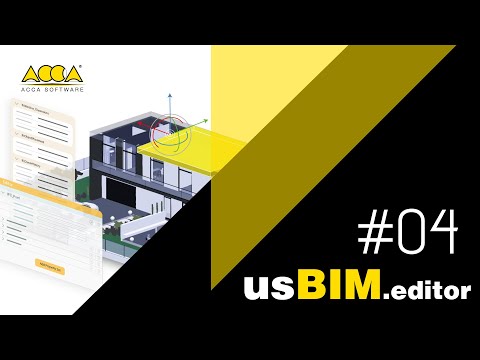 Corso completo di usBIM.editor - Lez. #04 - Come gestire le proprietà informative di un modello IFC