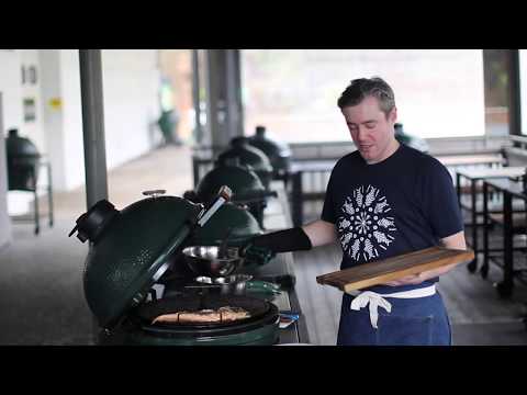 Chef Nick Leahy grills Arctic Char with Blood Orange Salad on the Big Green Egg.
