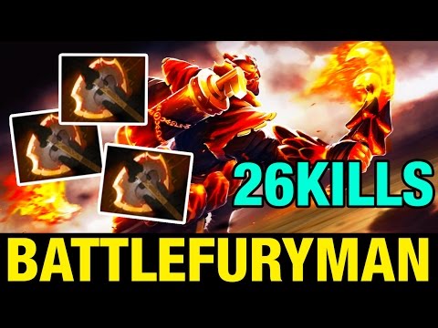 BATTLEFURYMAN!!! - FoREv Plays Ember Spirit - 26 KILLS - Dota 2
