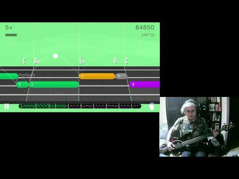 Passenger - Let Her Go (Bass cover with tabs)