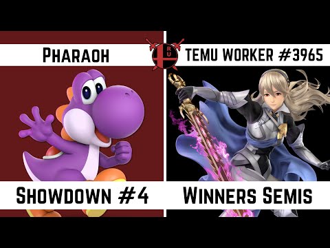Scarlet Showdown #4 - Pharaoh (Yoshi) vs TEMU WORKER #3965 (Cloud, Corrin) - Winners Semis