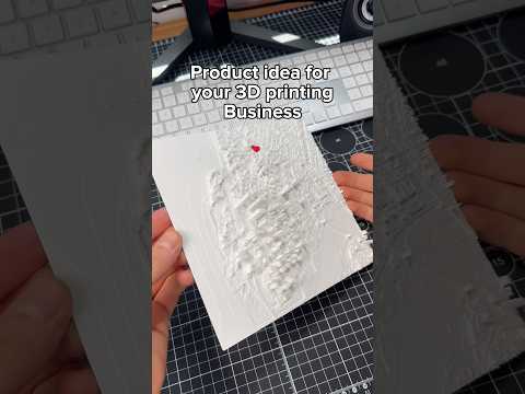 Create a 3d Printable landscape map of any place.