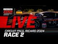 FULL RACE | Race 2 | Circuit Paul Ricard | 2024 Fanatec GT2 Europe