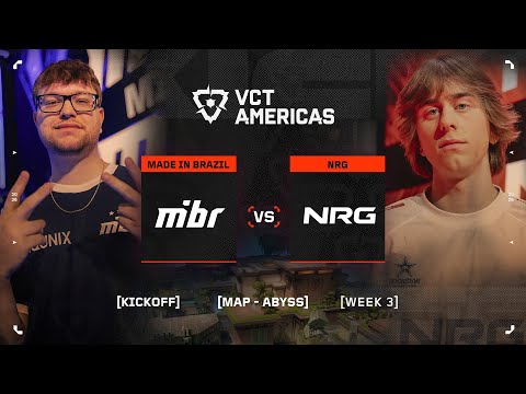 MIBR vs. NRG - VCT Americas Kickoff - W3D1 - Map 1
