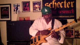 Video thumbnail for Robert Harper - Schecter Stiletto 5 Session Bass by Robert Harper