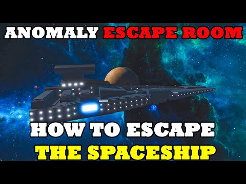 👁️ ANOMALY: ESCAPE ROOM *How to Escape The Spaceship* FULL WALKTHROUGH [Roblox]