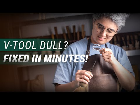 Sharpening a V-Tool That Everyone Said Was Impossible to Fix