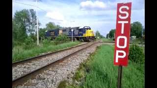preview picture of video 'CSX 2772 at Cecile Junction'