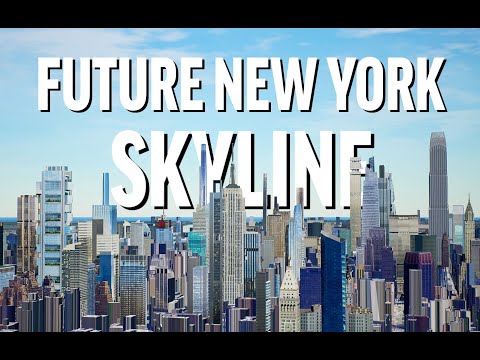Future New York City Skyline 2030