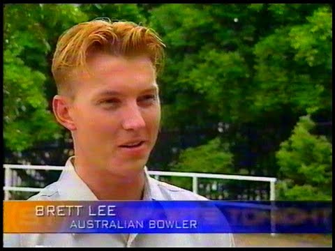 Michael Kasprowicz & Brett Lee Picked for Perth Test - TV News Story (1999)