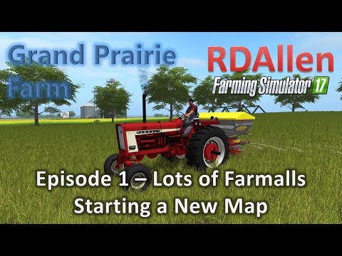 Farming Simulator 17 MP Grand Prairie E1 - Lots of Farmalls!