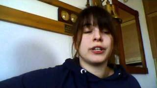 Paper wings and halo-JuliaHoyna  (Lori McKenna cover)